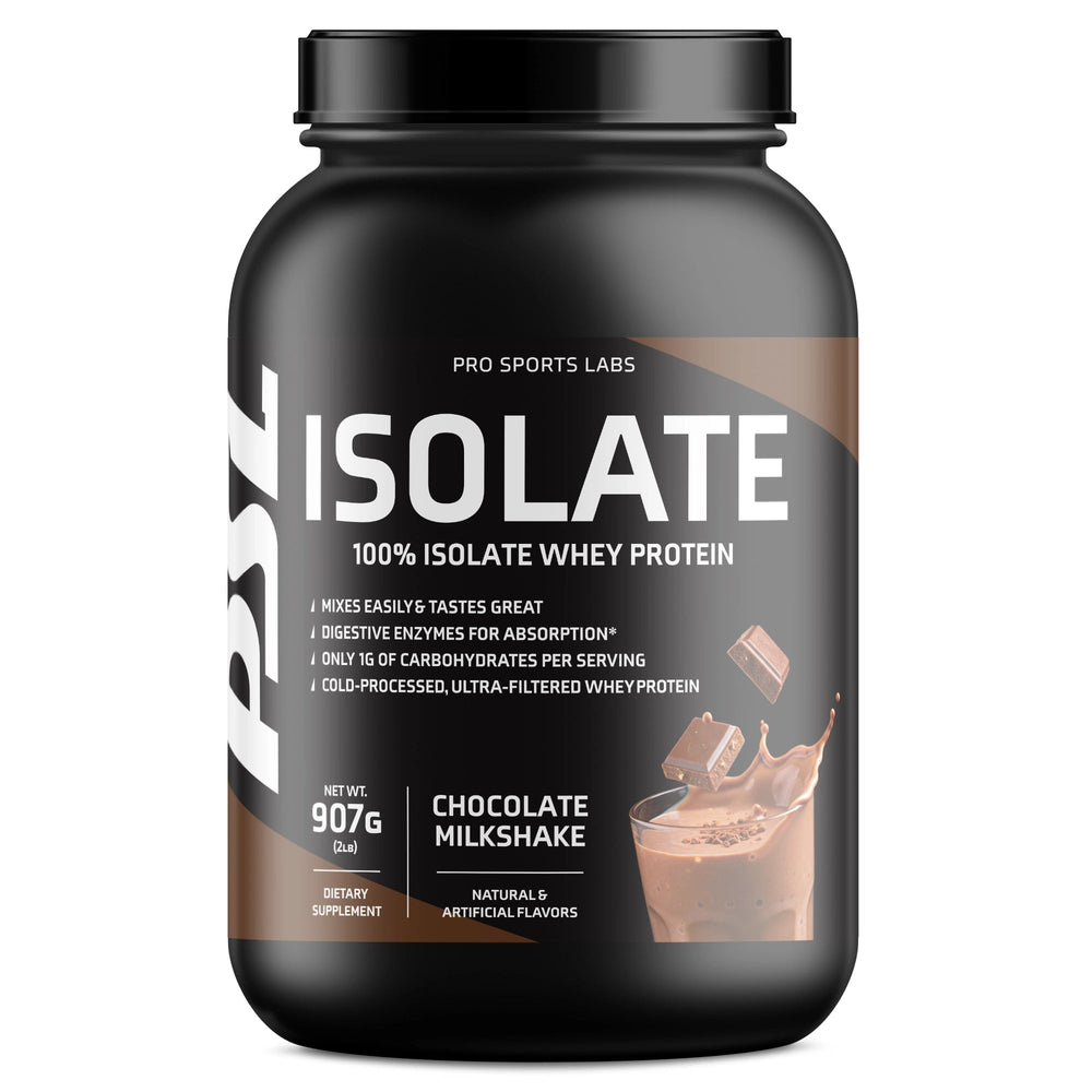 100% Whey Protein Isolate Chocolate - Pro Sports Labs
