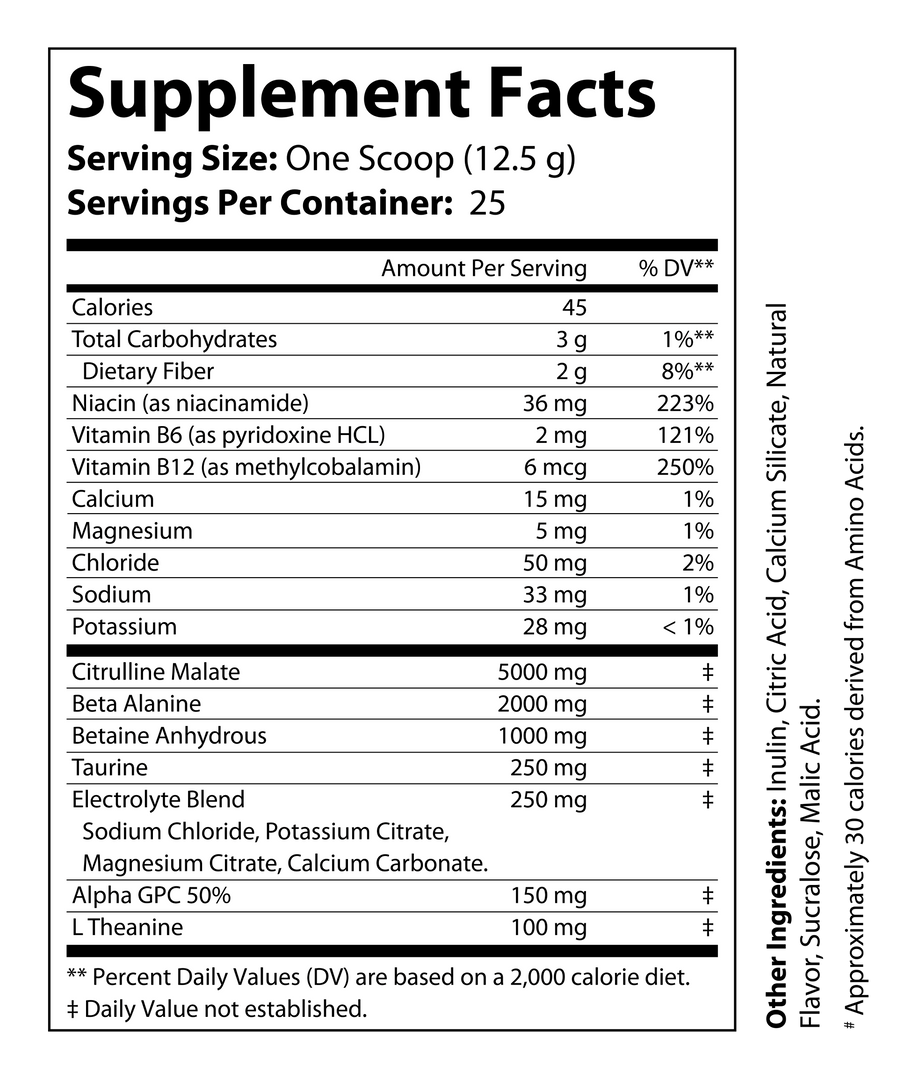 Pump Non-Stim Pre Workout Pineapple