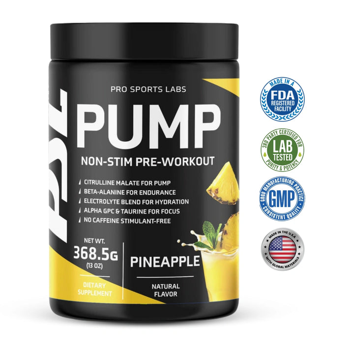 Pump Non-Stim Pre Workout - Pineapple