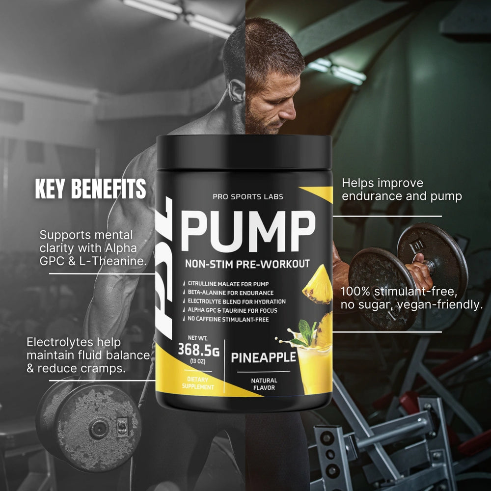 Pump Non-Stim Pre Workout - Pineapple