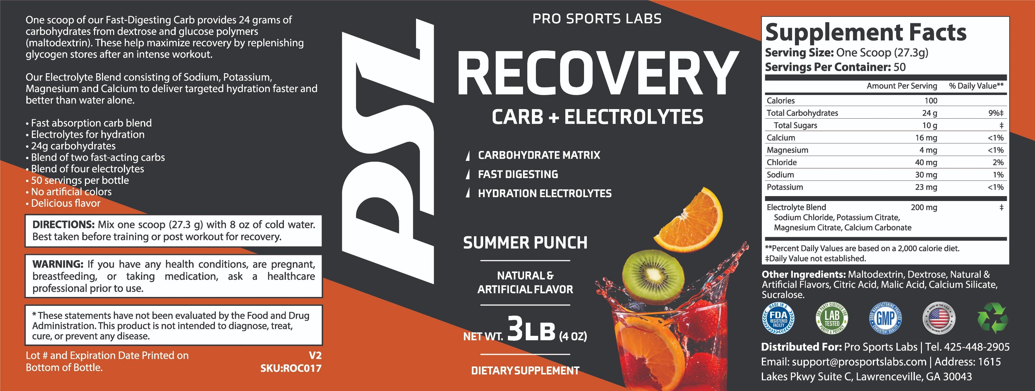 Product Label