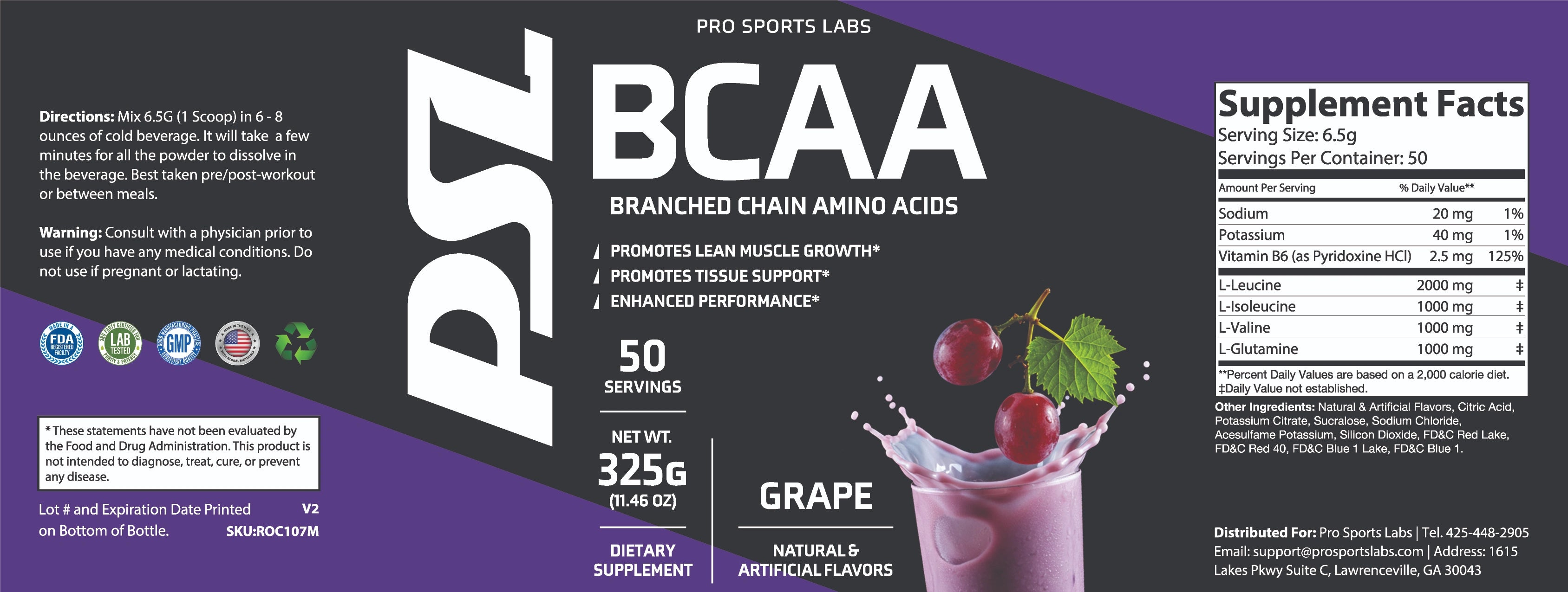 Product Label