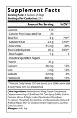 Bulk Up! Mass Gainer - Vanilla Milkshake