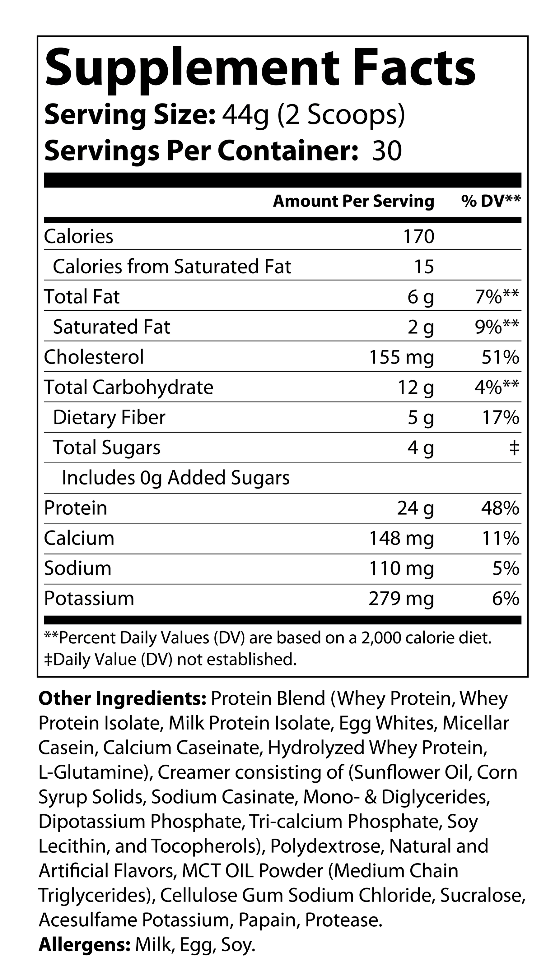 Essential Meal Replacement Protein 2.9lb Vanilla Milkshake