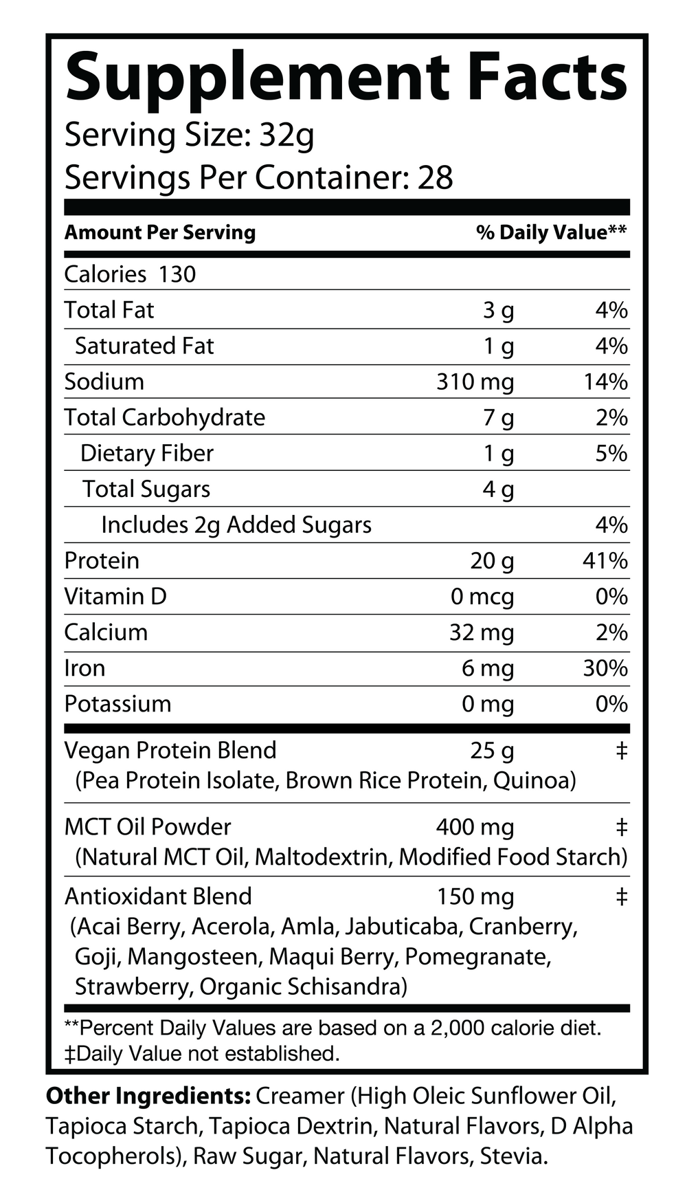 Vegan Protein Vanilla