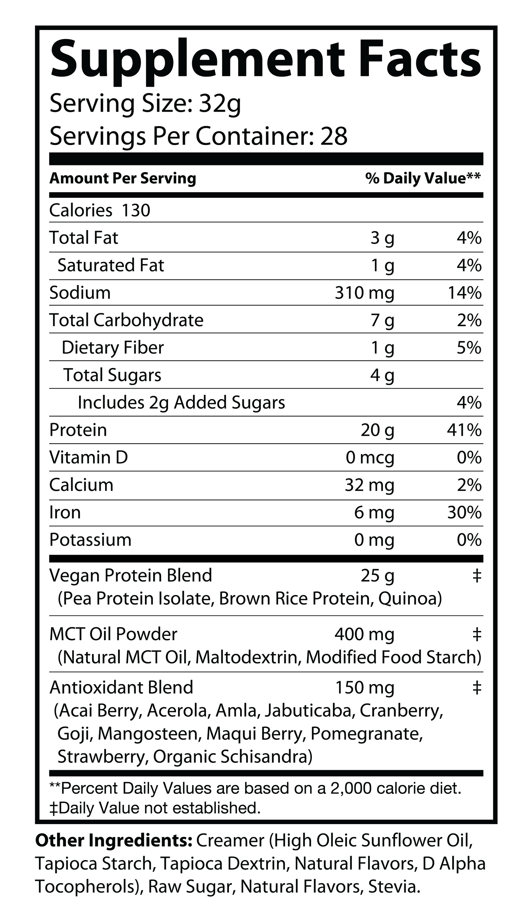 Vegan Protein Vanilla