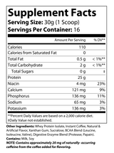 Whey Armor 100% Isolate Protein Cappuccino