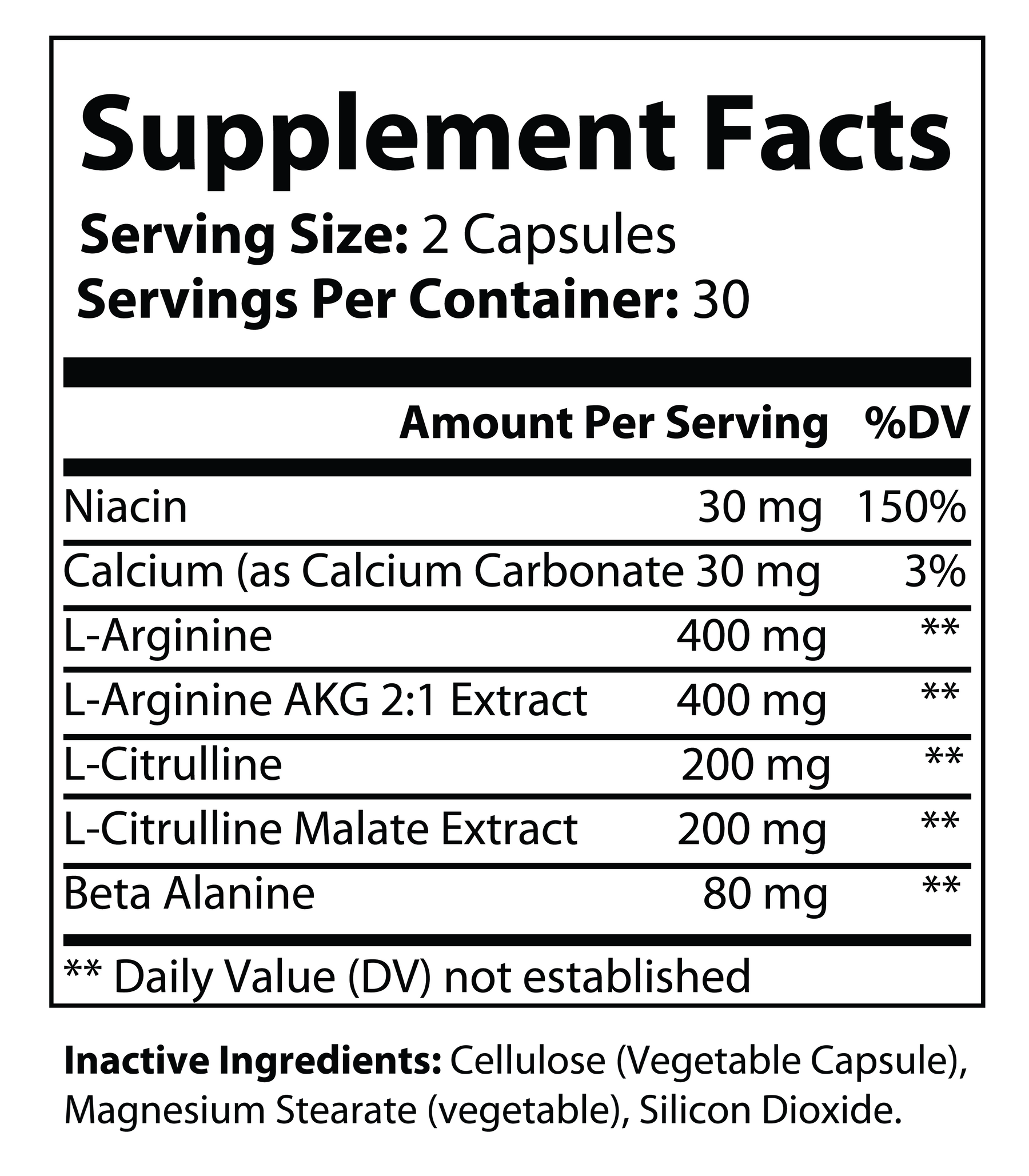 L-Arginine Capsules