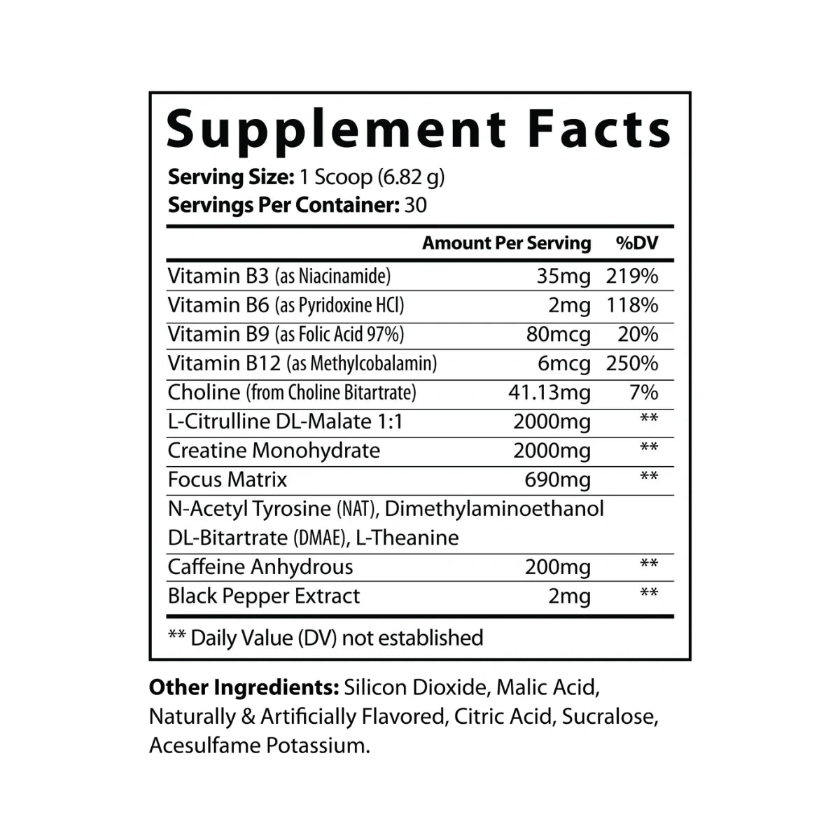 Pre Workout Fruit Punch