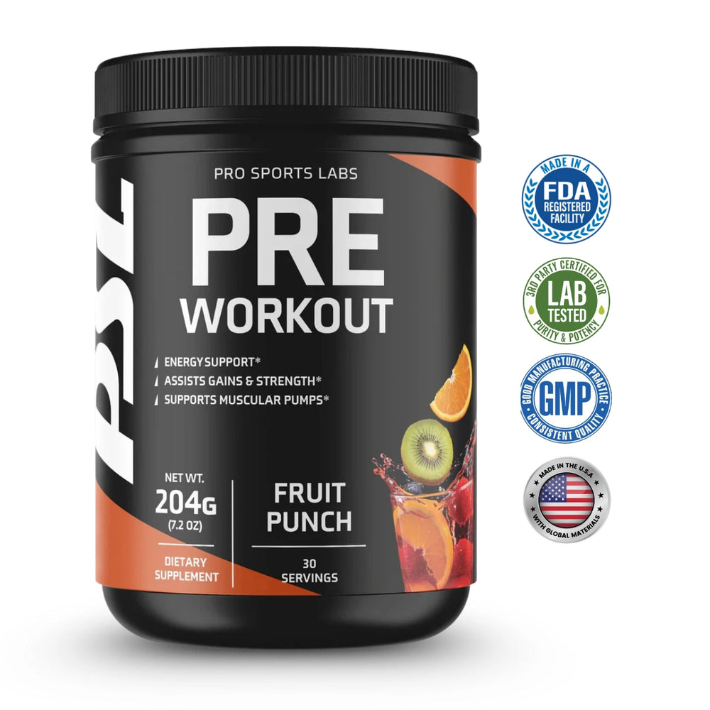 Pre Workout Fruit Punch