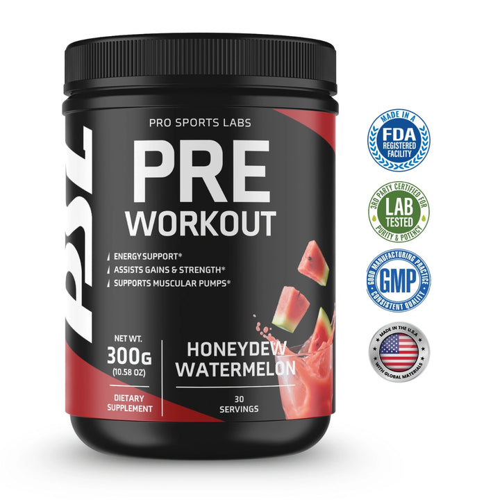 Pre Workout Honeydew Watermelon