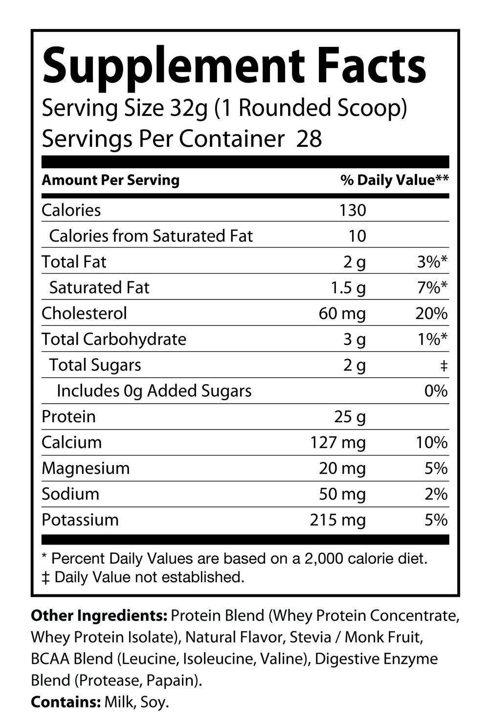 Whey Protein Concentrate Vanilla