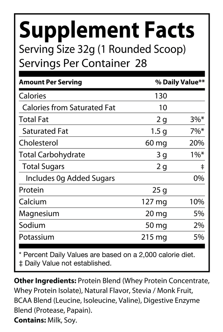 Whey Protein Concentrate Vanilla