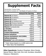Pre Workout Tropical Sunrise