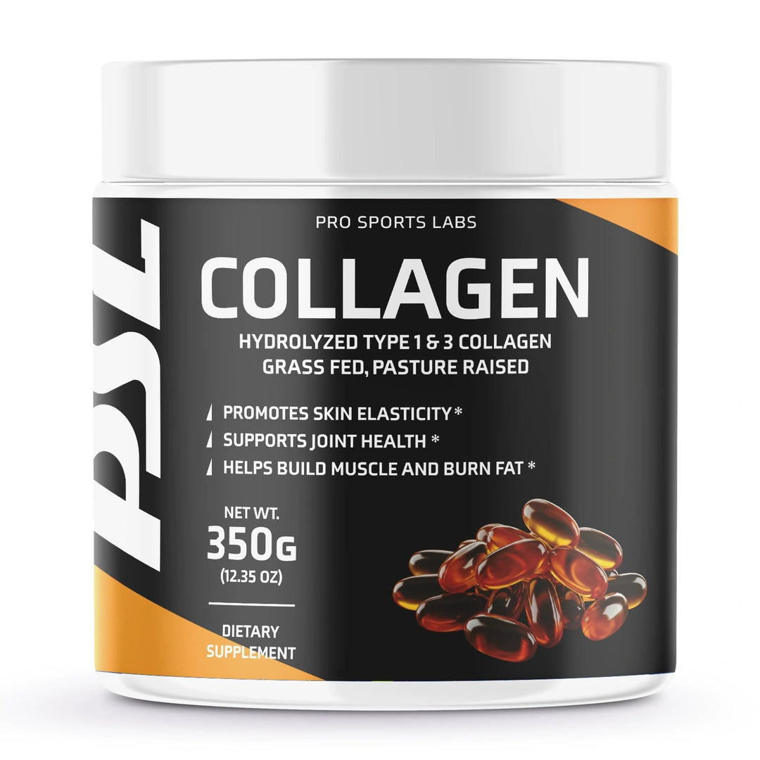 Collagen Hydrolyzed Type 1 & 3 Collagen Grass Fed Pasture Raised - Pro Sports Labs