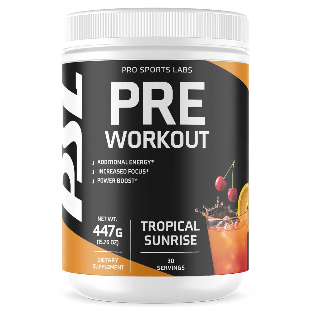 Pre Workout Tropical Sunrise - Pro Sports Labs