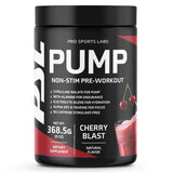 Pump Non - Stim Pre Workout Cherry Blast - Pro Sports Labs