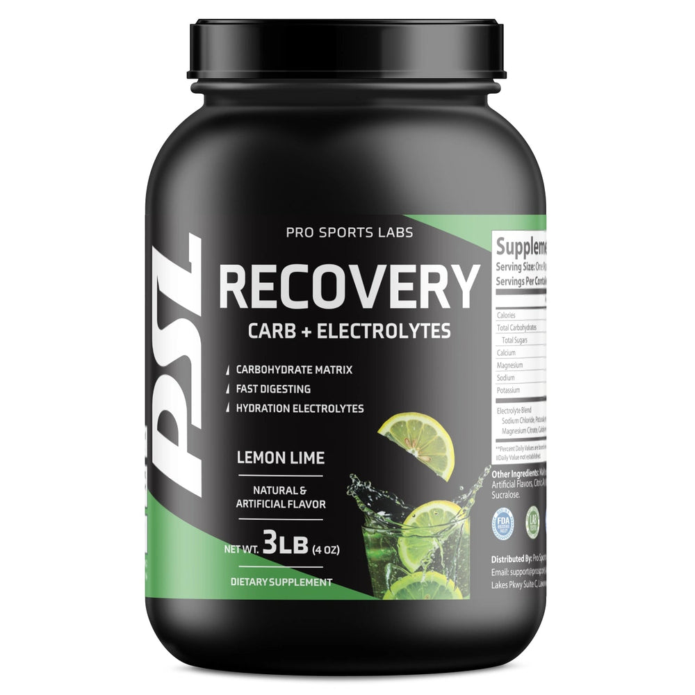 Recovery Carb + Electrolytes Lemon Lime - Pro Sports Labs