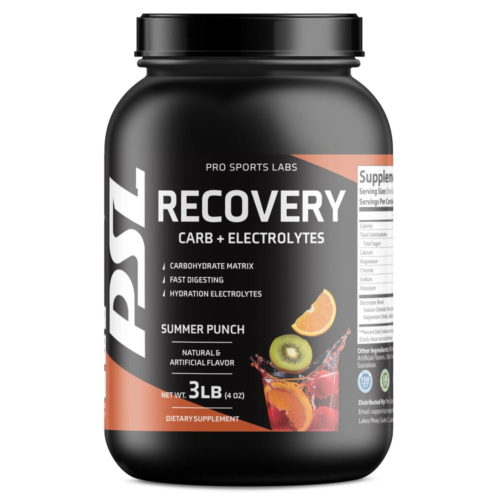 Recovery Carb + Electrolytes Summer Punch - Pro Sports Labs