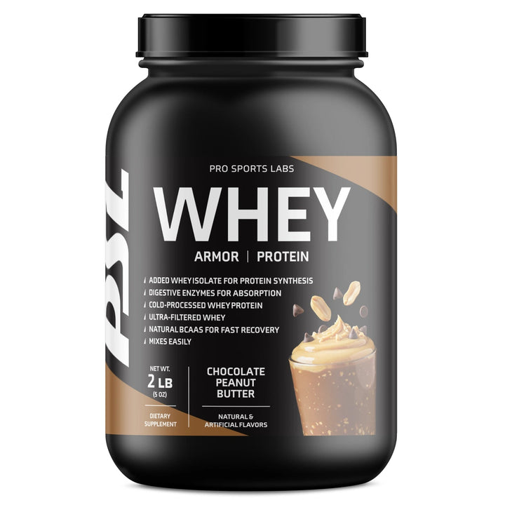 Whey Armor Protein Chocolate Peanut Butter - Pro Sports Labs