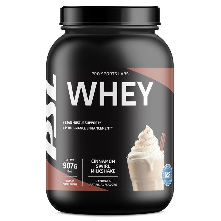 Whey Cinnamon Swirl Milkshake - Pro Sports Labs