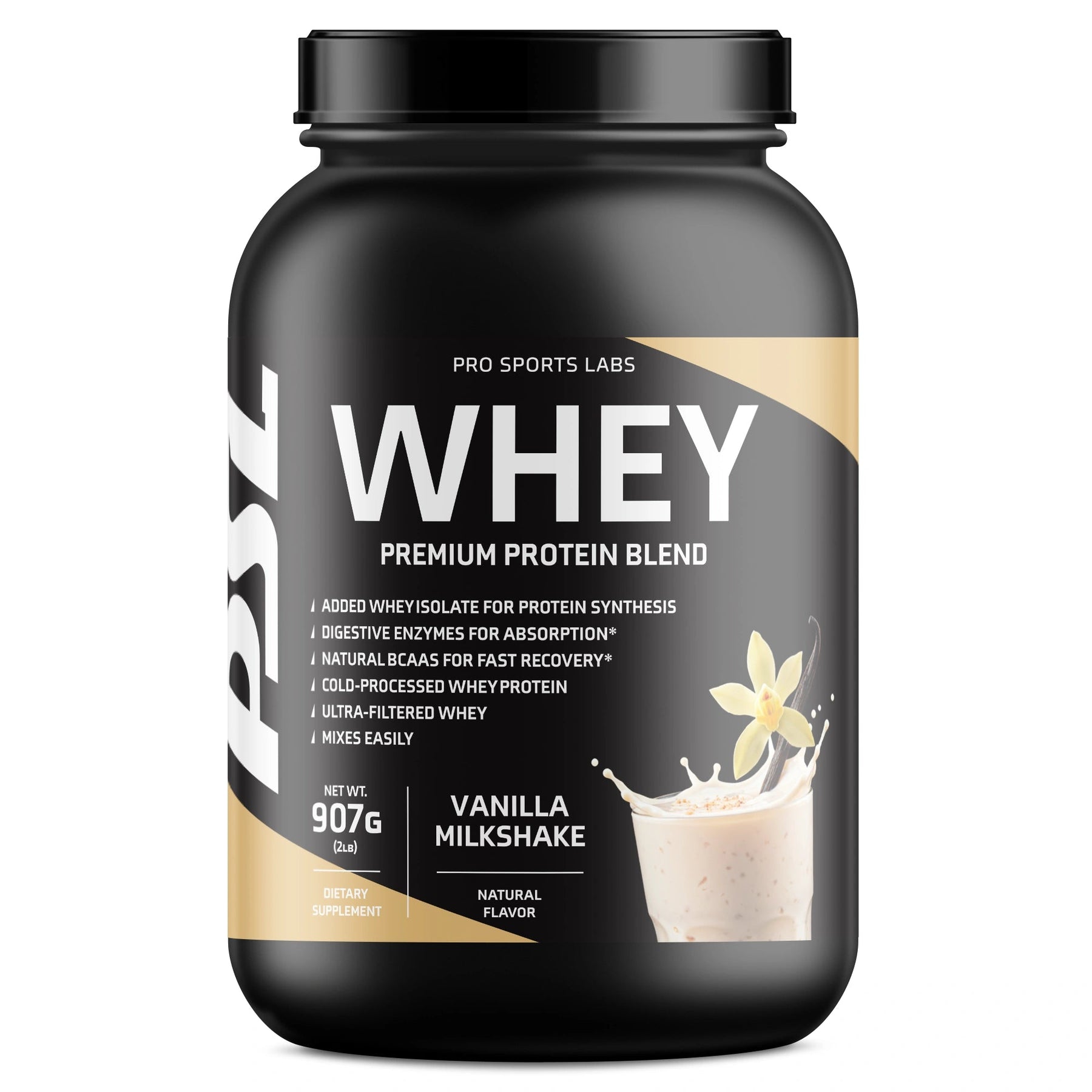 Whey Protein Concentrate Vanilla - Pro Sports Labs